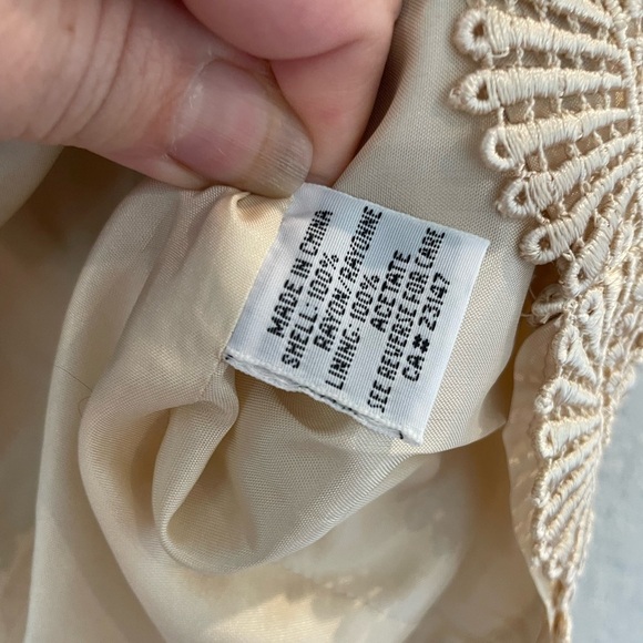 Vintage Talbots Lace Button Up‎ Top - Picture 5 of 9